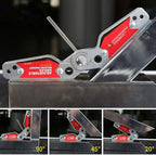 LISHUAI New Adjustable Angle(20°~200°) Welding Magnet,Magnetic Welding Holder,Welder Tool Accessories (Medium)