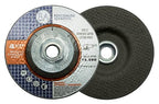 Benchmark Abrasives Grinder Cut Off Wheels 4 1/2 Inch Aluminum Oxide Depressed Center Type 27, 5/8"-11 Threaded Flange, 1/4" Thick Angle Grinder Cutting Disc Grinding Cutting Wheel - 10 Pack
