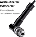 OCGIG Cordless Right Angle Drill 1-10mm Attachment Adapter 90 Degree Handle Chuck 3/8" Keyed Extension Drilling Tool
