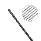 Scroll Saw Blade, 12 Pcs Spiral Scroll Saw Blades for Wood Metal Plastic Cutting Sawing Carve (#6)