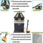 Roll Bender Bending Steel Machine Pinch Roll Bender Bending Steel Machine 220V 2.2KW