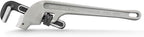 MAXPOWER 18-inch Pipe Wrench, Heavy Duty End Pipe Wrench Aluminum 45 Degree Angled Plumbing Wrench