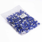 Fidioto AWG6 Wire Ferrules Terminals, 250pcs AWG6 Terminal Connector Wire Insulated Cord Pin Ends Terminals for Electric, Industrial, Chemical Industry, Power Control System, etc.