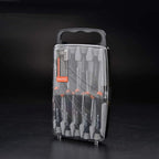 Edward Tools Precision Screwdriver Set with Storage Case - 9 Screwdrivers including Flat, Phillips and Torx - Small Screwdriver Set for Electronics, Eyeglass, Computer, Laptop, Jeweler - Cr-V Steel
