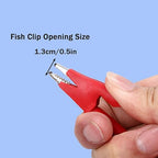 Short Alligator Clip Test Leads,Alligator Clip Leads with Wires, Alligator Clips Electrical Test Leads Set for Multimeters, Battery Testing,16AWG 3.28Ft 2PCS.