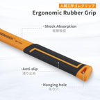 BOOSDEN Rubber Mallet, 36 oz Rubber Mallet Hammer, Rubber Hammer with Hook, Mallet Hammer with Solid Head & Ergonomic Grip Handle, Soft Face Hammer, No Damage for Flooring, Woodworking and Camping