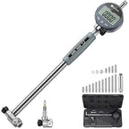 Neoteck 1.4-6"/0.0005" Digital Indicator Bore Gauge Set with 15PCS Anvils 6" Measuring Depth Dial Bore Gauge with ABS Storage Box for Engine Cylinder Measurement