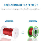 BNTECHGO 38 AWG Magnet Wire - Enameled Copper Wire - Enameled Magnet Winding Wire - 2 oz - 0.0039" Diameter 1 Spool Coil Red Temperature Rating 155℃ Widely Used for Transformers Inductors