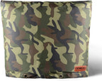 Backflow Preventer Insulation Cover - Water Pipe Insulation Sprinkler Cover for Outside - Insulated Backflow Cover Pouch for Irrigation Back Flow Valve in Winter or Sun Exposure (30" W x 24" H, CAMO)