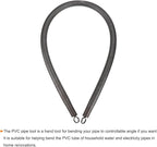 MECCANIXITY Spring Tube Bender OD 23.8mm/0.94" Steel Spring Pipe Bending Tubes 1000mm/39.37" Long for 1" PVC Pipe(ID 25mm) in Home Renovations,Electrician Wiring Bending Pipe(insert-pipe use)