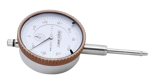 Accusize Industrial Tools 0-1'' by 0.001'' Dial Indicators, P900-S102