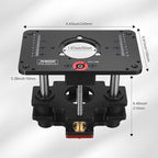 Router Lift, Precision Router Table Lift System, Durable Router Table Insert Plate, Router Lifts for Woodworking for 69mm Diameter Motors