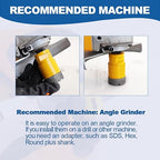 HIGHDRIL Diamond Drill Bits Kit - 6/8/10/35/50mm/25mm Finger Bit+50mm Chamfer Bit+SDS Adapter with 5/8-11 Thread for Porcelain Ceramic Tile Granite Marble Brick