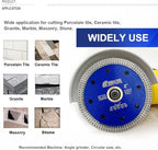 SHDIATOOL 3-3/8 Inch Diamond Saw Blade Cutting Porcelain Tile Ceramic Granite Marble Brick