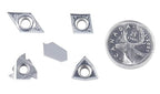 Accusize Industrial Tools 2 Pc of Each Kind of Carbide Inserts for 3988-0034, for Cutting Aluminum, 10 Pc, 3988-0034INSERTS