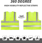 TOURGO Safety Vest Meets ANSI Class 2 Standards