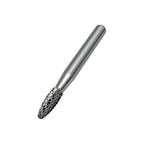 SH-1 Flame Shape Tungsten Carbide Rotary Burr for Metalworking,4pcs by LU&MN
