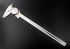 Accusize Industrial Tools 12'' by 0.001''/300mm by 0.02mm Dual Needle Precision Dial Caliper,Imperial/Metric, P920-S232