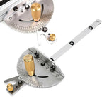 Premium Miter Gauge, 27 Angle Stops for Table Saws, Router Tables, Band Saw and Woodworking Tools (Sliver)
