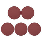 HARFINGTON 5 Pcs 9 Inch Sanding Disc 150 Grit Hook and Loop Sandpaper Random Orbital Sander Pads for Woodworking Automotive Metal Polishing