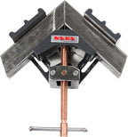 KAKA INDUSTRIAL AC-60 Angle Clamp Vice, Lightweight, Easy Operation, Solid Construction 90-Degree Welding Clamp for Woodworking, Photo Framing, and Welding
