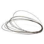 0.5mm Superfine Diamond Wire Electroplated Cutting Saw Blades for Jade Metal Marble Granite (3 Meters/Lot)