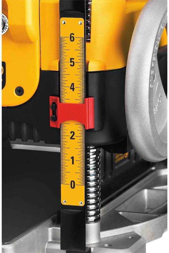 DEWALT Thickness Planer, Two Speed, 13-inch, 15 Amp, 20,000 RPM Motor (DW735X)