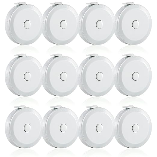 16 Pack Tape Measure, 60 Inch/150cm Retractable Body Measuring Tape - Cold Blue Soft Sewing Tape for Tailor, Craft & Cloth Measurements