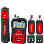 NOYAFA NF-858C Network Cable Tester Multifunctional with VFL Function,RJ11 RJ45 BNC,POE Voltage Testing Trace Cable Line Locator for Telephone/Ethernet/LAN Coax Cable Rechargeable Anti-Interference