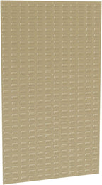 Akro-Mils 30161 Heavy Duty Wall Mount Garage Storage Steel Louvered Panel | Wall Storage Bin Hanging Organizer System for AkroBins, 36-Inch W x 61-Inch H, Beige, Single