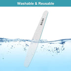 Diesisa 15pcs 80/80 Grit Nail Files for Natural Nails, Double Sided Emery Boards for Nails, Professional Nail Files for Acrylic Nails for Home & Salon (limas para manicura)