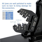 iCrimp Battery Lugs and Open Barrel Connectors Crimping Tools -Desk Type IWS-5100DT(5A-100A)