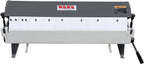 KAKA INDUSTRIAL Box and Pan Brake, 36-Inch Sheet Metal Brake, 20-Gauge Mild Steel Capacity Finger Brake, 0-135 Degree Adjustable Aluminum Brake with 6 Removable Fingers W-3620A