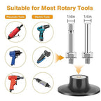 SUNJOYCO 90PCS 3 Inch Quick Change Grinding Discs, Zirconia Die Grinder Sanding Discs, Roll Lock Abrasive Disc with 1/4 Inch Shank, Surface Conditioning Disc, 36 60 80 Grit