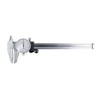 HFS(R) 0-6" Stainless Steel 4 Way Imperial Dial Caliper .001" Shock Proof