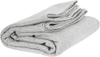 Dock & Bay Beach Towel - Quick Dry, Sand Free - Compact, Lightweight - 100% Recycled - Includes Bag - Essential - Mountain Grey - Extra Large (200x90cm, 78x35)