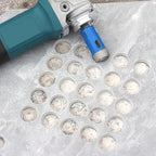 Drilax Pro Series 1-1/2 Inch Diamond Hole Saw for Angle Grinders | 1-3/8" Depth | 5/8"-11 Thread | Ideal for Shower Valves, Handles, Drain Pipes & Dry Drilling | Long Life