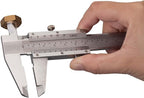 Spurtar Vernier Caliper Measuring Tool 6", 0-6Inch/0-150mm Manual Non Digital Calipers, 0.001"/0.02mm High Precision Durable Micrometer