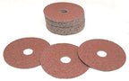 Benchmark Abrasives 4 1/2 Inch Sanding Discs Aluminum Oxide Resin Fiber Grinding Disc for Grinding, Stripping on Wood, Fiberglass, Metal, 7/8" Arbor Angle Grinder Sanding Disc, 25 Pack - 120 Grit