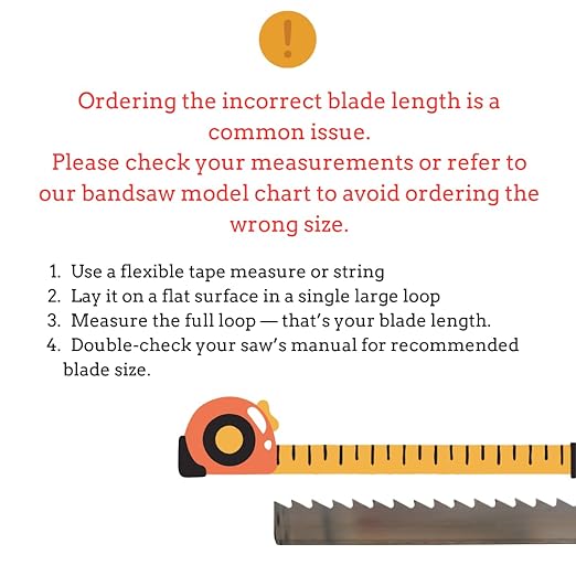 Meat Band Saw Blade Bone (135 inch)