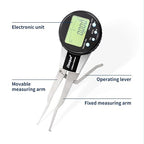 Dasqua Digital Internal Caliper Gage with 0.200"-1" /1.200"-2"/0.400"-1.2" Measuring Range (0.200"-1.0"/5-25mm)