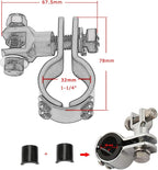 Motorcycle Footpegs 32mm Highway Crash Bar For Foot Peg Clamps Engine Guard Mounts Adapter For Fit Honda Suzuki Kawasaki Yamaha Harley Davidson