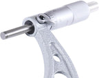 Accusize Industrial Tools 0-6 inch by 0.0001'' Ultra-Precision Outside Micrometers with Carbide Tips 6 Pc Set, Eg00-0906