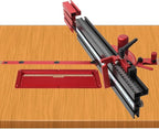Precision Miter Gauge for Maximum Stock Support and a Repetitive Cut Flip Stop