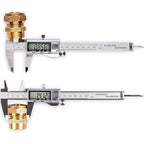 Digital Caliper, IP54 Waterproof Stainless Steel Caliper Measuring Tool, Vernier Caliper with Huge LCD Screen, Auto - Off Feature, Inch and Millimeter Conversion (6 Inch /150 mm)