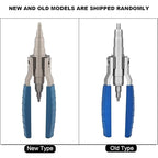 Manual Copper Pipe Expander, Refrigeration Copper Pipe Tube Expander Hand Expanding Tool 1/4~7/8inch 6~22mm with Tube Deburring Tool Air Conditioner Install Pipe Deburring Tool