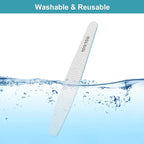 Diesisa 15pcs 100/100 Grit Nail Files for Acrylic Natural Nails, Double Sided Coarse Emery Boards for Natural Nails Manicure Nail Supplies for Home & Salon (limas para manicura)