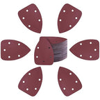 100-Pack Mouse Sandpaper (5-Hole) 600 Grit for Mouse Detail Sanders, Premium Aluminum Oxide, Easy to Replace, Ideal for Woodworking, Furniture Refinishing, and Crafting