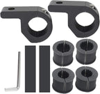 Motorcycle Bull Bar Mounting Bracket 2PCS Horizontal Light Mount Clamp Kit for 0.59" /0.75" /0.87"/0.98"/1.1"/1.25"Tubes fit for LED Driving Lights, Spotlights Fits Truck, ATV, & Motorcycle Crash Bars