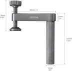 RUITOOL Bench Dog Clamp,3/4"（19mm) Stable Holdfast Dog Hole Clamp,Adjustable MFT Table Aluminum Table Clamps for Woodworking Tools - 2 Pack